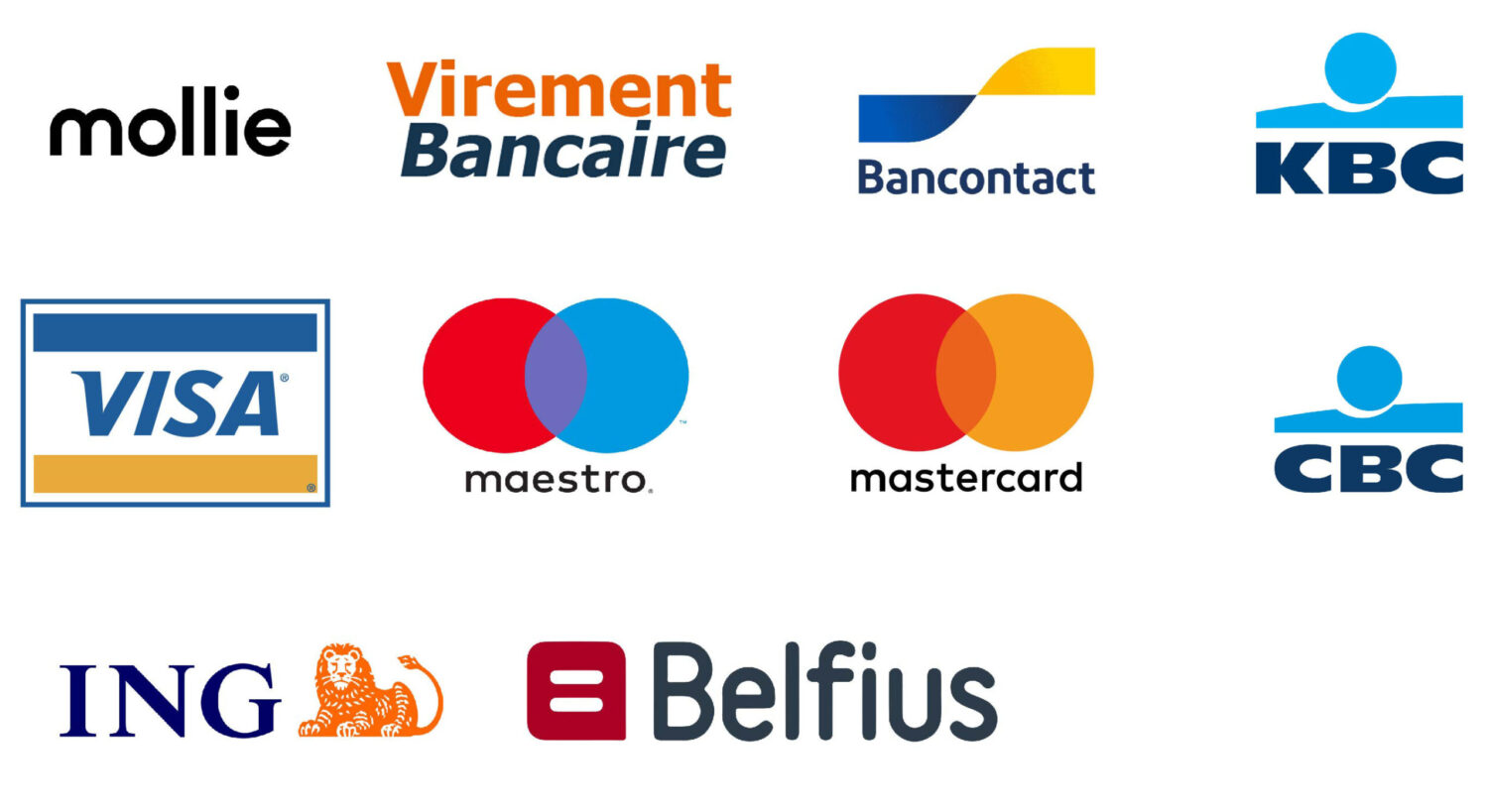 Logos des paiements V2