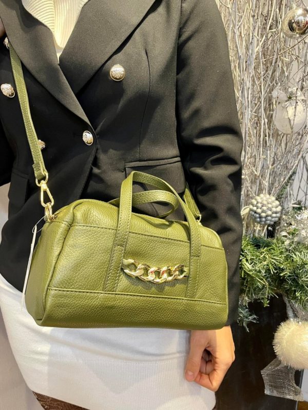 sac à main kaki