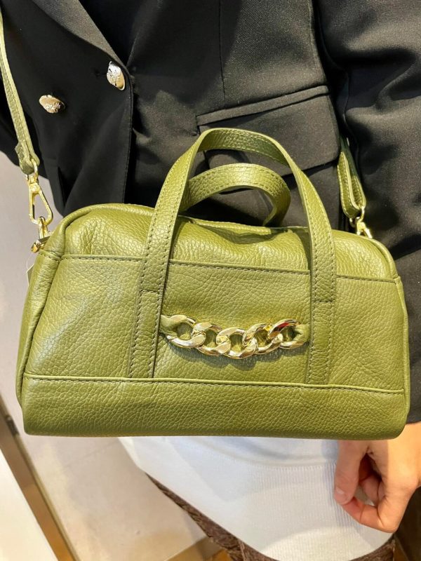 sac à main kaki