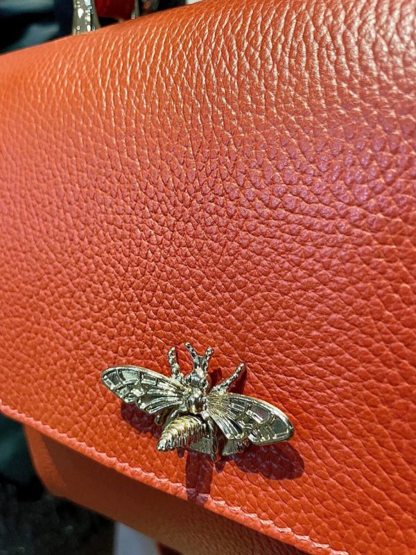 sac abeille rouille