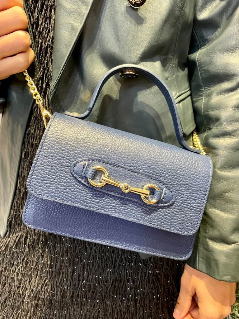mini sac bleu marine