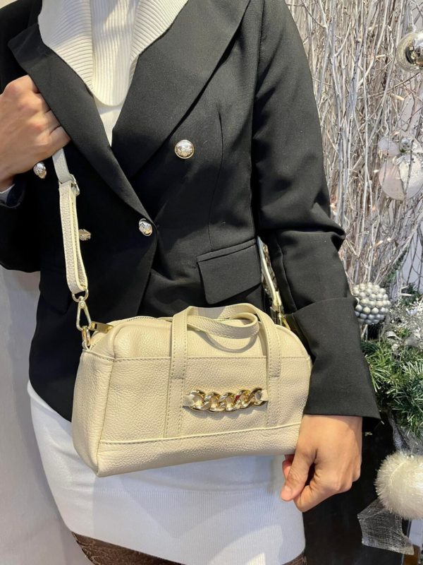 sac à main écru