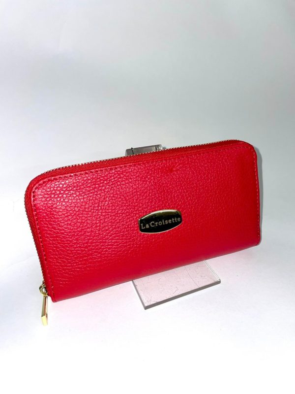 portefeuille rouge
