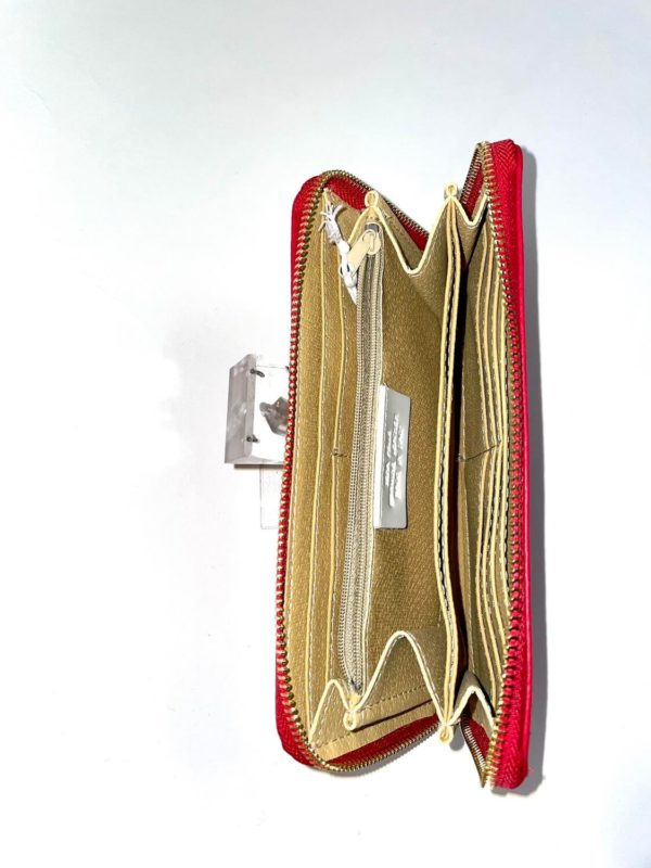 portefeuille rouge