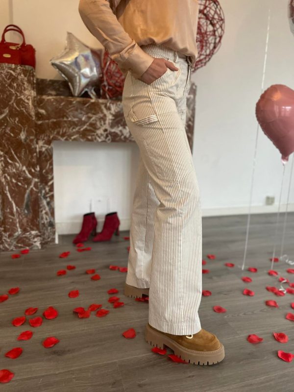 pantalon queen camel