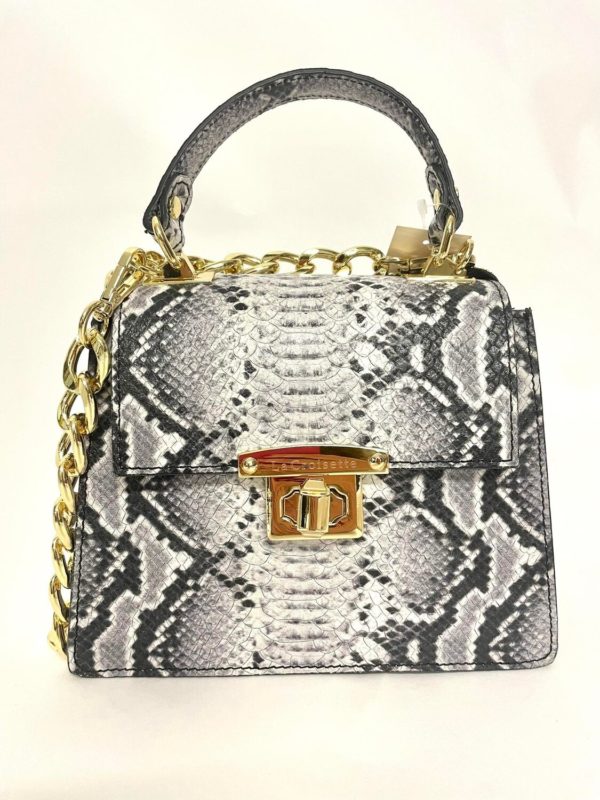 sac lila gris