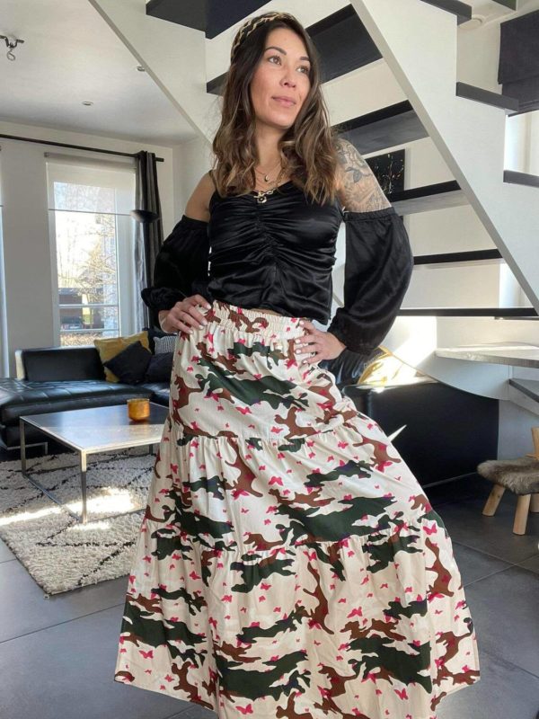 jupe militaire elisa