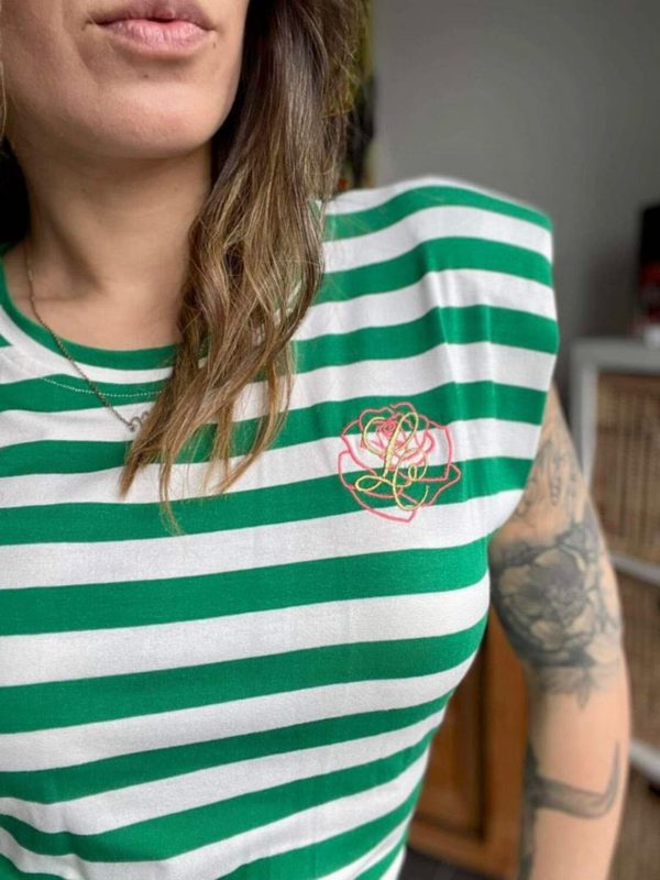 robe amélie verte