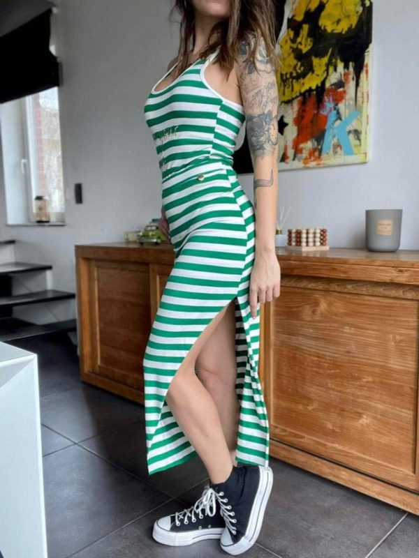 robe amélie verte