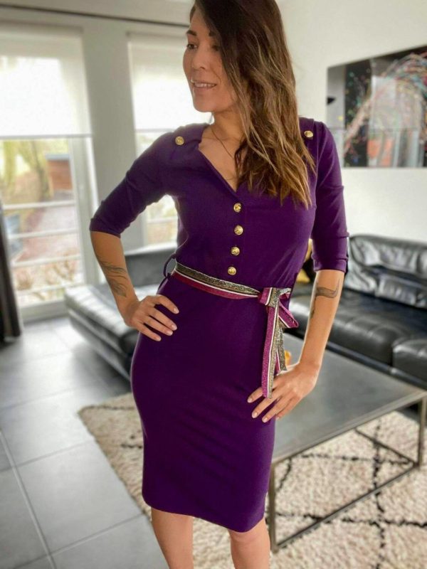 robe quitty mauve