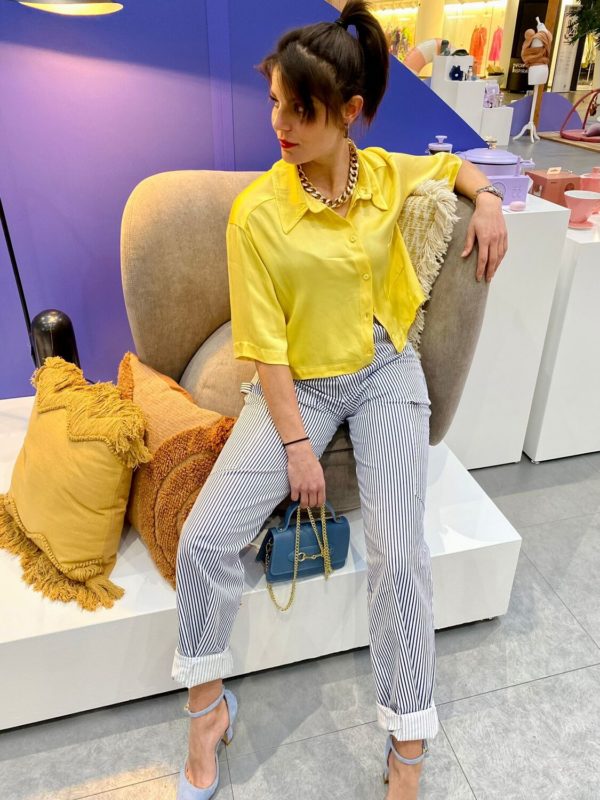 pantalon queen bleu