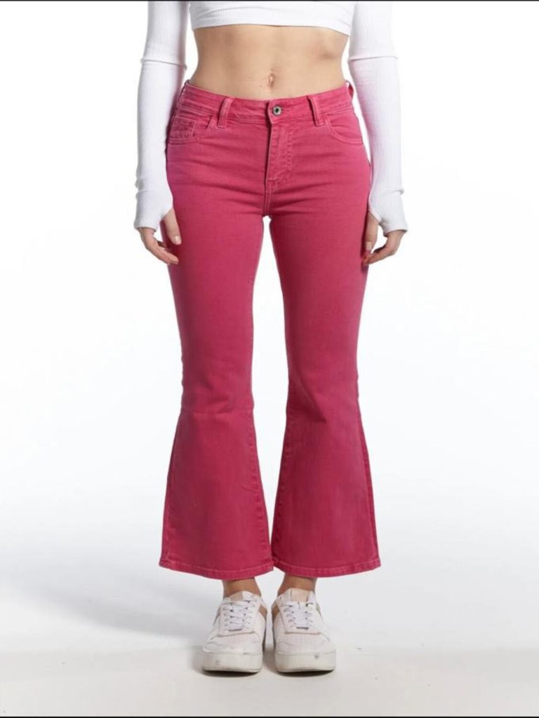 jeans délia fuchsia