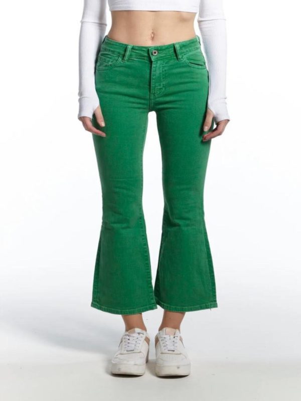 jeans délia vert