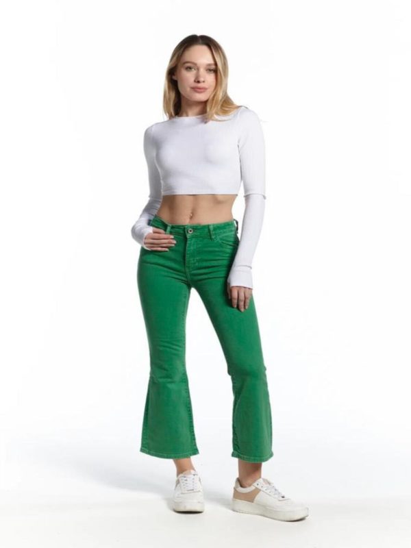 jeans délia vert