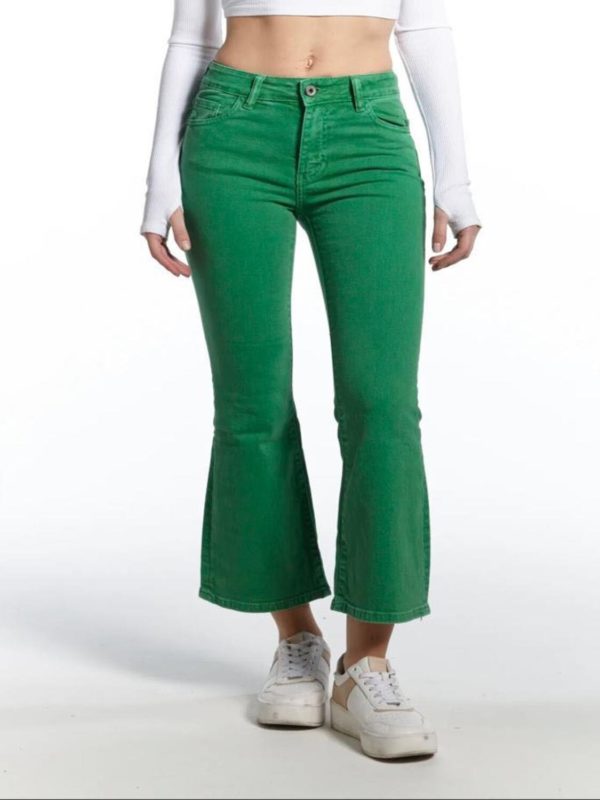 jeans délia vert