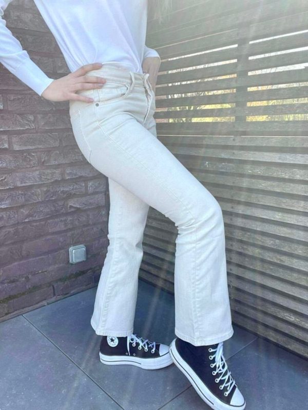 pantalon délia écru