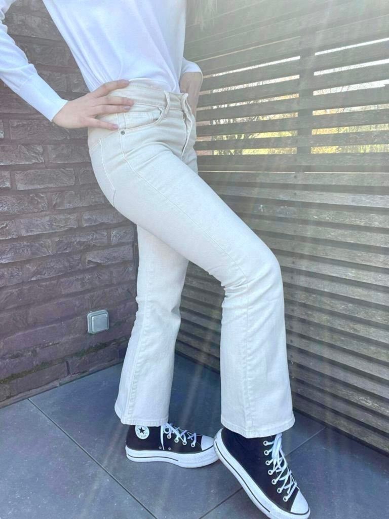 pantalon délia écru