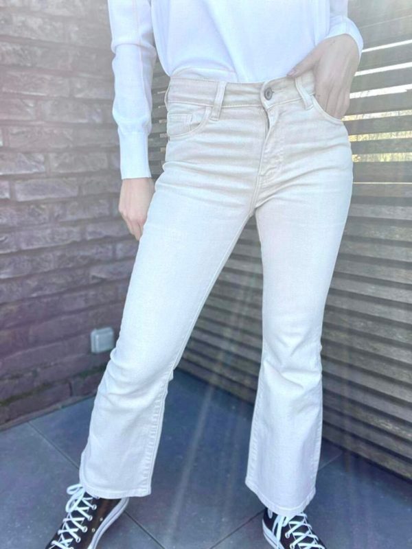 pantalon délia ecru