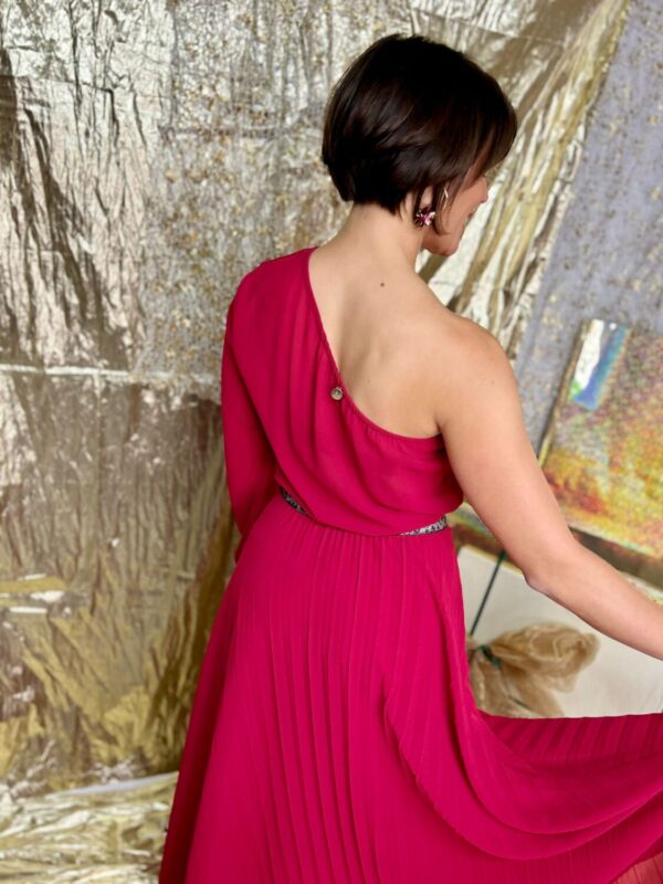 Robe Giada rouge – Image 3