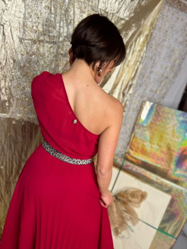 Robe Giada rouge – Image 2