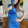 Robe Naëlle - bleu