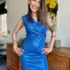 Robe Naëlle - bleu – Image 3