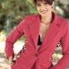 Blazer Léo rouge
