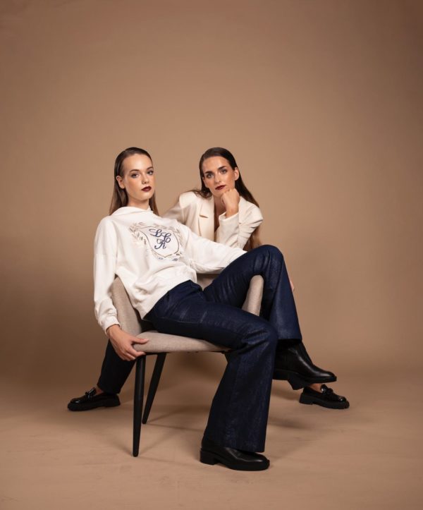 Jeans silver - effet métallisé